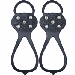 1 paire de pointes antidérapantes pour chaussures Black 42-47