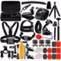Kit daccessoires pour caméra daction - INF - 50 en 1 - Supports boucles de fixation sangles