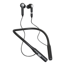 INF BE-PXFJ9GB-11D écouteur/casque Sans fil Ecouteurs, Minerve Appels/Musique Bluetooth Noir
