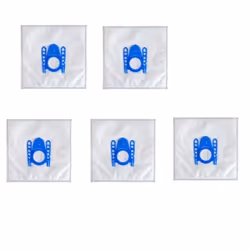 Sacs daspirateur - INF - Paquet de 5 - Blanc - Non-tissé - Compatible Bosch Type G/Bsg7/Bsgl/312E/S62