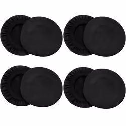 Housse de protection pour écouteurs - INF - Noir - Résistant à la poussière - 4 paires - Extensible