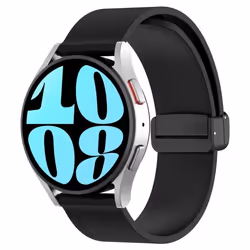 INF Bracelet de montre magnétique pour 20 mm Garmin/Huawei/Samsung Galaxy Watch Le noir