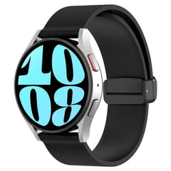 INF Bracelet de montre magnétique pour 20 mm Garmin/Huawei/Samsung Galaxy Watch Le noir
