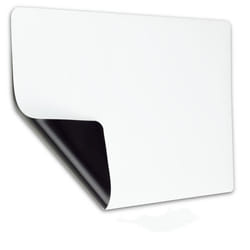 Tableau blanc magnétique A4 pour réfrigérateur pour notes ou rappels - INF - Blanc A4