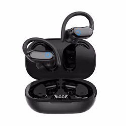INF 7314280350421, True Wireless Stereo (TWS), Appels/Musique, Casque, Noir