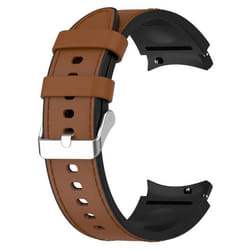INF Bracelet de montre en silicone de couleur unie pour Samsung Galaxy Watch Marron S
