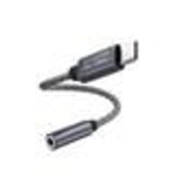 Adaptateur audio - INF - USB-C vers 35 mm - DAC 32 bits/384 kHz - Couleur Gris