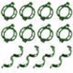 INF Clips de fixation pour plantes pour ficelle/vignes/treillis paquet de 100 Vert