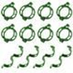 INF Clips de fixation pour plantes pour ficelle/vignes/treillis paquet de 100 Vert