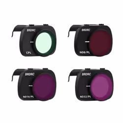 Filtre dobjectif ND8/16/32PL CPL - INF - DJI Mavic Mini/Mini 2/Mini SE - Noir - Photographie aérienne