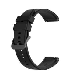 INF Bracelet de montre 20 mm Garmin/Huawei/Samsung Galaxy Watch Le noir
