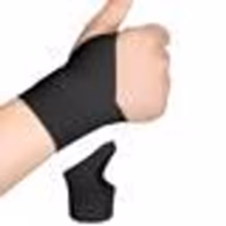 Repose-poignet de protection des doigts - INF - Noir - Fitness