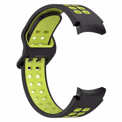 Bracelet Silicone - INF - Samsung Galaxy Watch 3/4/5 - Vert - Confortable - Durable
