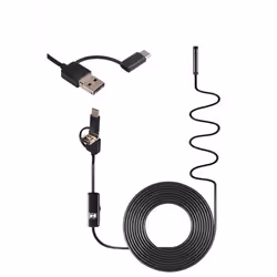 INF Caméra dinspection dendoscope avec USB/USB-C Black