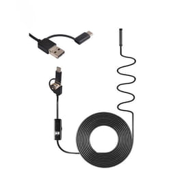 INF Caméra dinspection dendoscope avec USB/USB-C Black