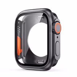 Coque - INF - Apple Watch 45mm - Rigide - Noir - Protection intégrale