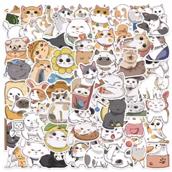 Autocollants - INF - Paquet de 62 - Multicolore - Chats de dessins animés - Durable