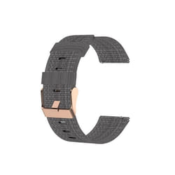 INF Bracelet de montre Nylon Gris 18 mm