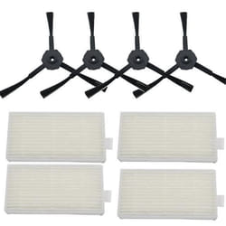 Kit daccessoires de remplacement - INF - Compatible iLife V5S/V5S Pro - Noir - Mixte - Facile à nettoyer