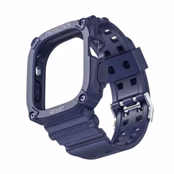 INF Bracelet de montre INF pour Apple Watch Ultra 49 mm Bleu foncé