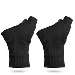 Gants de compression - INF - Noir - Support de poignet - Support de pouce - Multisport