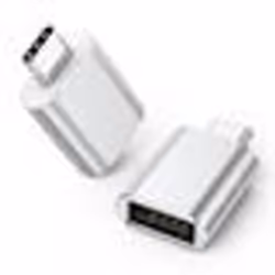 Adaptateur - INF - USB 3.2 vers USB-C OTG - Transfert de données rapide - Argent