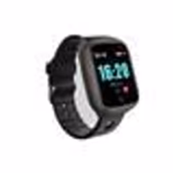 INF Montre intelligente avec fréquence cardiaque tension artériellepositionnement Le noir