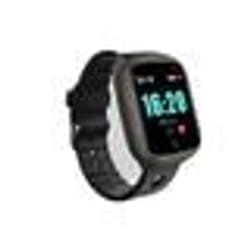 INF Montre intelligente avec fréquence cardiaque tension artériellepositionnement Le noir