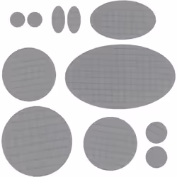 INF Patchs de réparation autocollants et imperméables 11 pcs Gris