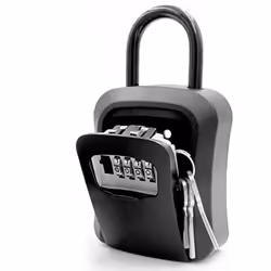 INF Cache-clés avec serrure à code Black