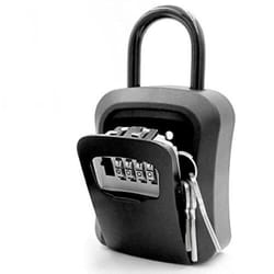 INF Cache-clés avec serrure à code Black