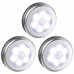 INF LED-TQC16283-23D, Spot d'éclairage de surface, LED, 0,6 W, 6000 K, Argent