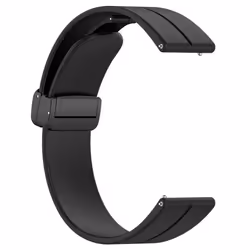Bracelet de montre INF - Boucle magnétique - Noir 22mm