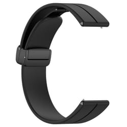 Bracelet de montre INF - Boucle magnétique - Noir 22mm