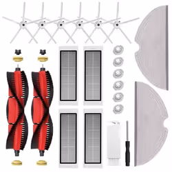 INF Accessoires pour aspirateur 22 pièces Xiaomi Roborock S5 Max/S6 Pure/S6 MAXV/S50/S51/S55/S5/S60/S65/S6