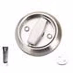 INF Poignée de porte cachée en acier inoxydable serrure de meuble Argent