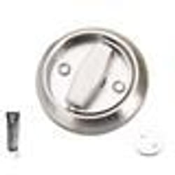 INF Poignée de porte cachée en acier inoxydable serrure de meuble Argent