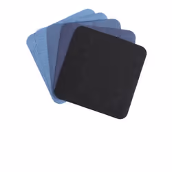 INF Lot de 5 patchs thermocollants carrés pour jeans Un jean bleu 12.5x12.5 cm