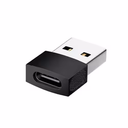 Adaptateur USB-C - INF - USB 2.0 - Noir - Transfert de données - Recharge