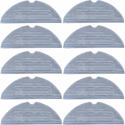 INF Paquet de 10 tampons de vadrouille pour Roborock S7/S7 Plus/S7 MaxV/S7 MaxV Ultra Grey