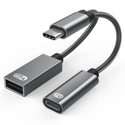 Adaptateur USB-C INF - Charge rapide PD 3.0 - 60W - Connecteur USB-C