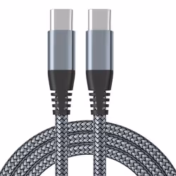 INF Câble de charge Type-C charge rapide 60 w Gris 2 m