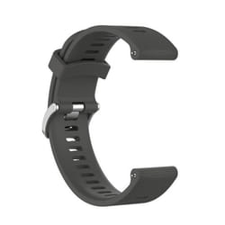 INF Bracelet de montre en silicone pour Garmin Forerunner 245 Gris 20 mm