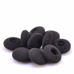 INF Coussinets pour écouteurs intra-auriculaires 5 paires Le noir
