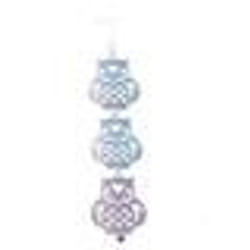 Dispositif anti-oiseaux - INF - Hibou réfléchissant - Argent - Décoration de jardin - 1 Pack