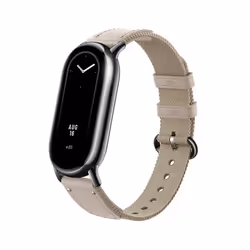 INF Bracelet de montre tissé pour Xiaomi Mi Band 7 Blanc