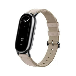 INF Bracelet de montre tissé pour Xiaomi Mi Band 7 Blanc