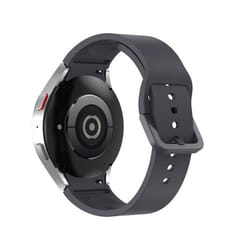 INF Bracelet de montre en silicone pour Samsung Galaxy Watch 5/Watch 5 Pro 20 mm Gris