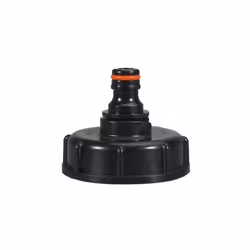 Adaptateur de robinet pour réservoir IBC - INF - 1/2 pouce - Résistant aux acides - Étanche - Haute qualité