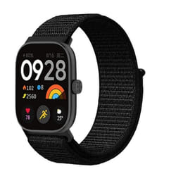 Bracelet de remplacement - INF - Xiaomi Smart Band 8 Pro - Nylon hautement élastique - Noir - Confort ultime
